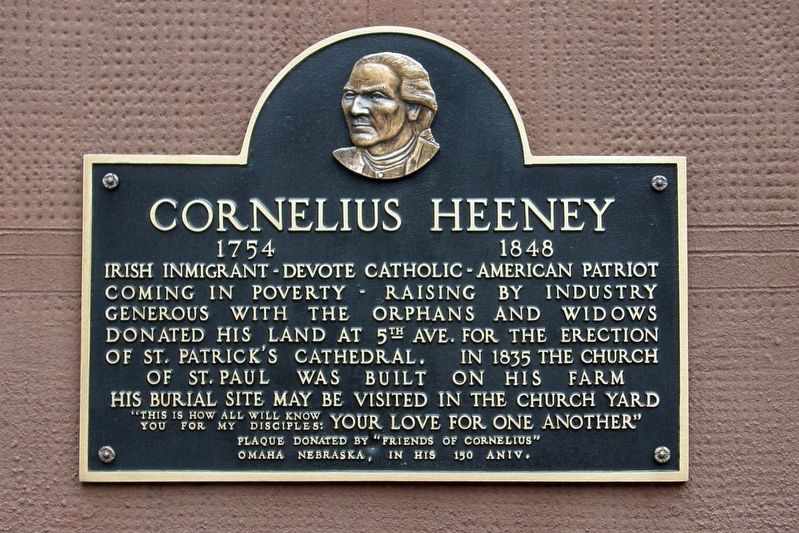 Cornelius Heeney Marker image. Click for full size.