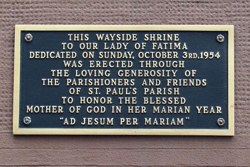 Shrine marker. Click for full size. Shrine marker image. Click for full size.