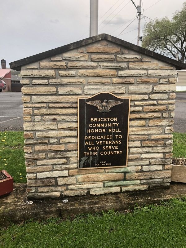 Bruceton Community Honor Roll Marker image. Click for full size.