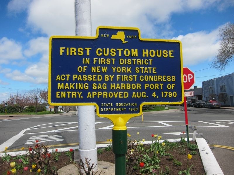 First Custom House Marker image. Click for full size.