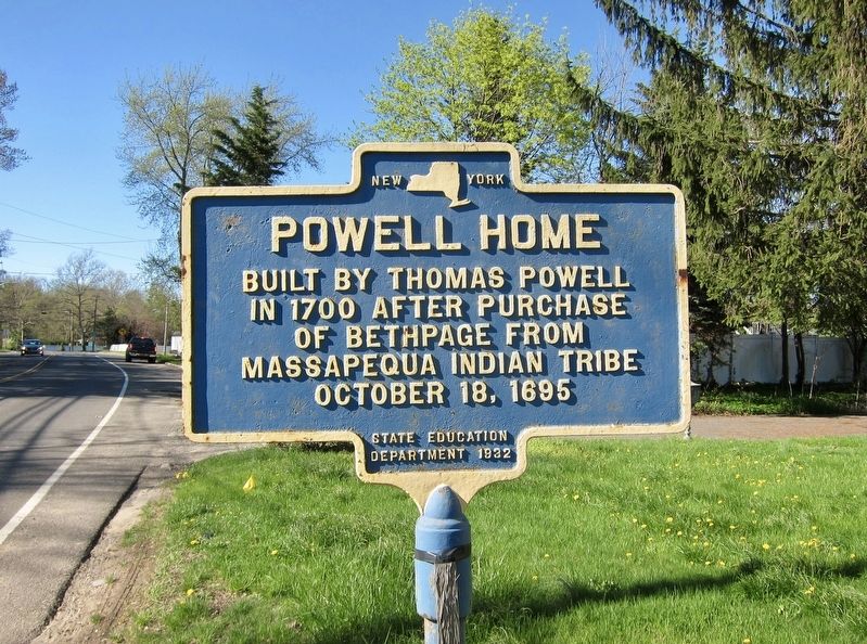 Powell Home Marker image. Click for full size.