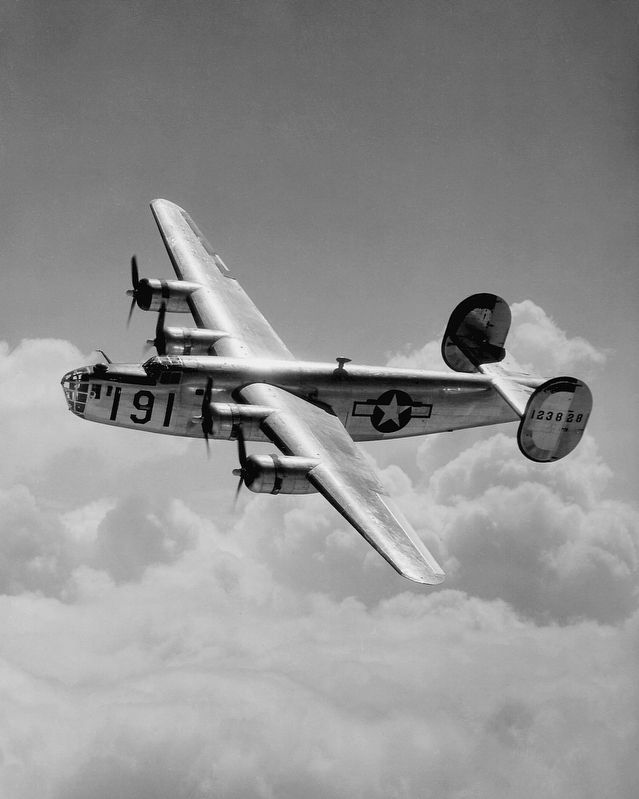 A Consolidated B-24 Liberator Heavy Bomber image. Click for full size.