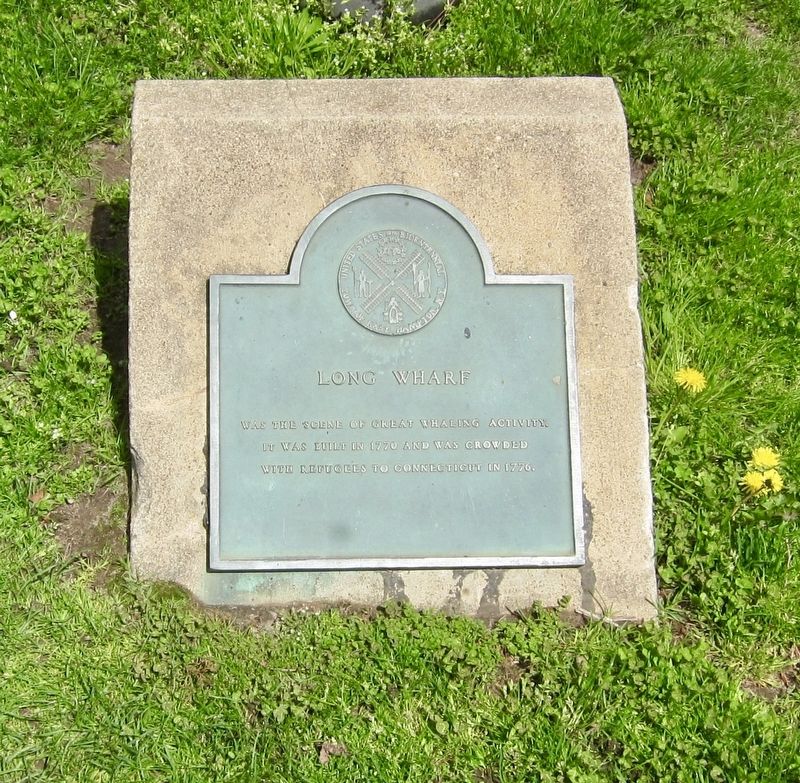 Long Wharf Marker image. Click for full size.