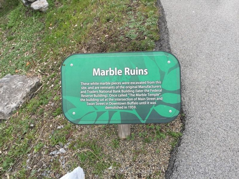 Marble Ruins Marker image. Click for full size.