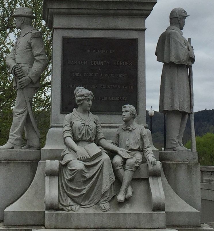 Warren County Heroes Marker. Click for full size. Warren County Heroes Marker image. Click for full size.
