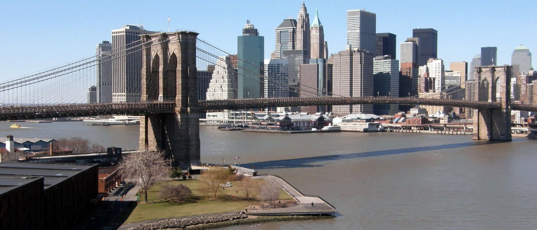 The Brooklyn Bridge. Click for full size. The Brooklyn Bridge image. Click for full size.