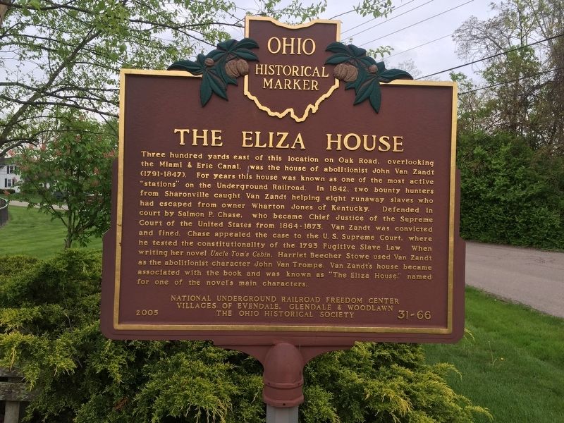 The Eliza House Marker image. Click for full size.