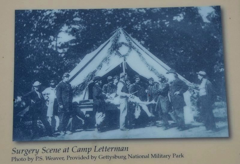 Surgery Scene at Camp Letterman image. Click for full size.