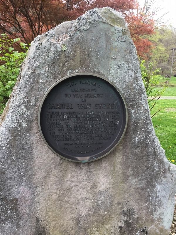 Samuel Van Syckel Marker image. Click for full size.