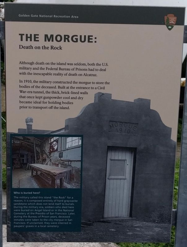 The Morgue: Death on the Rock Marker. Click for full size. The Morgue: Death on the Rock Marker image. Click for full size.