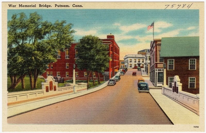 World War Memorial Bridge Postcard image. Click for full size.