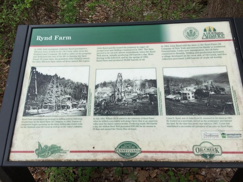 Rynd Farm Marker image. Click for full size.