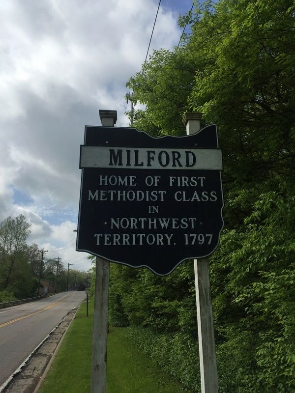 Milford Marker image. Click for full size.
