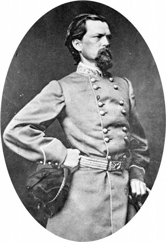 Brigadier-General John B. Gordon, CSA image. Click for full size.
