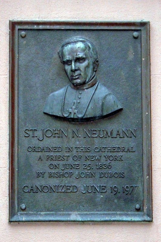 St. John N. Neumann Marker image. Click for full size.