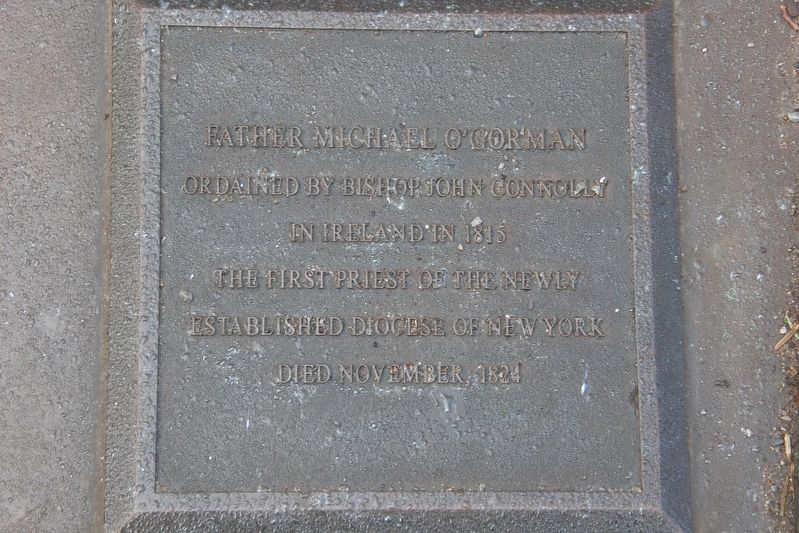 Fr. O' Gorman Marker. Click for full size. Fr. O' Gorman Marker image. Click for full size.