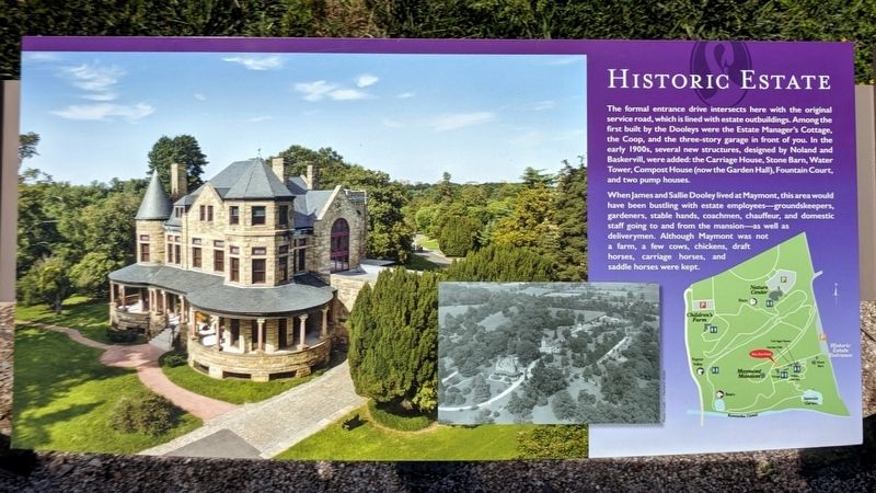 Historic Estate Marker (center panel) image. Click for full size.