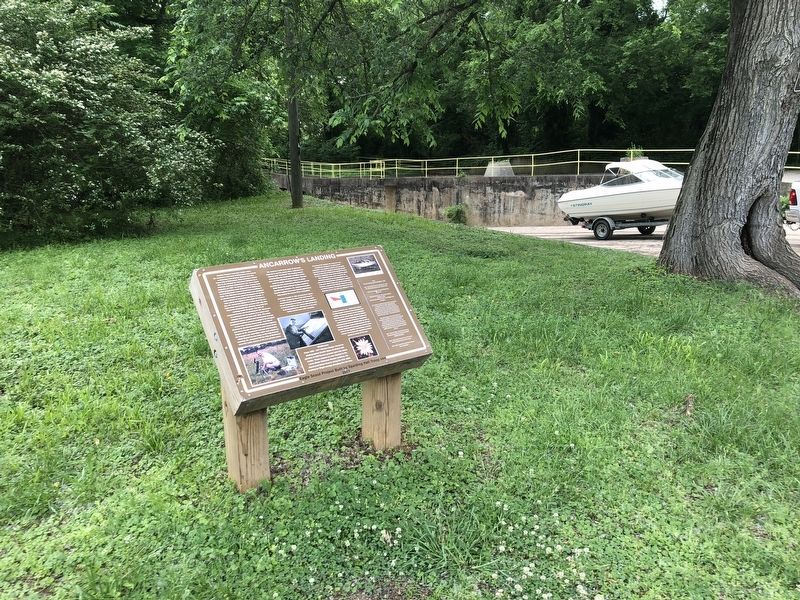 Ancarrow's Landing Marker image. Click for full size.