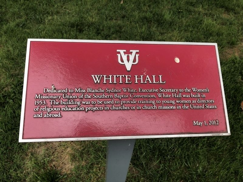 White Hall Marker image. Click for full size.