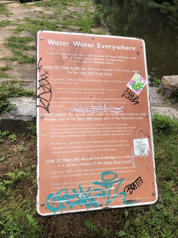 Water Water Everywhere Marker. Click for full size. Water Water Everywhere Marker image. Click for full size.