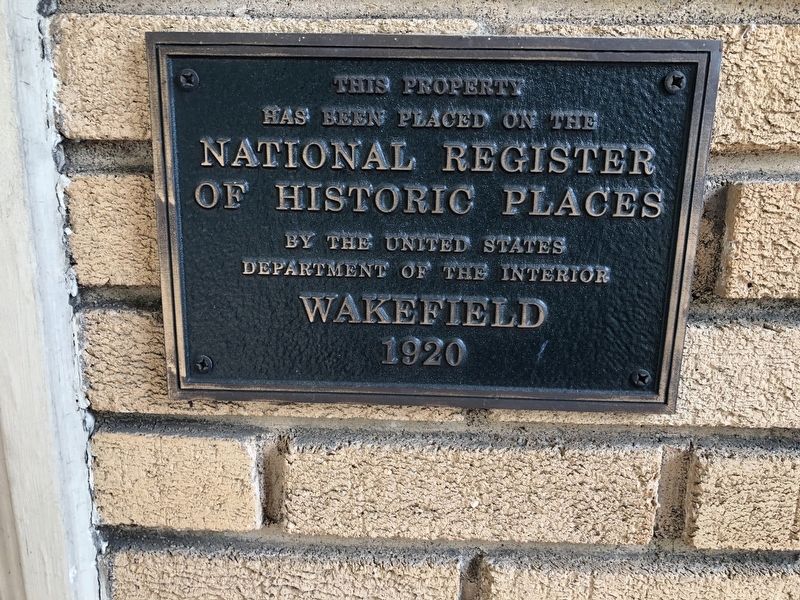 Wakefield Marker. Click for full size. Wakefield Marker image. Click for full size.