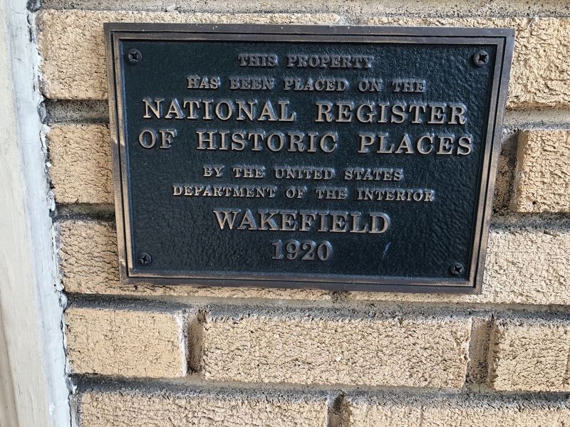 Wakefield Marker image. Click for full size.