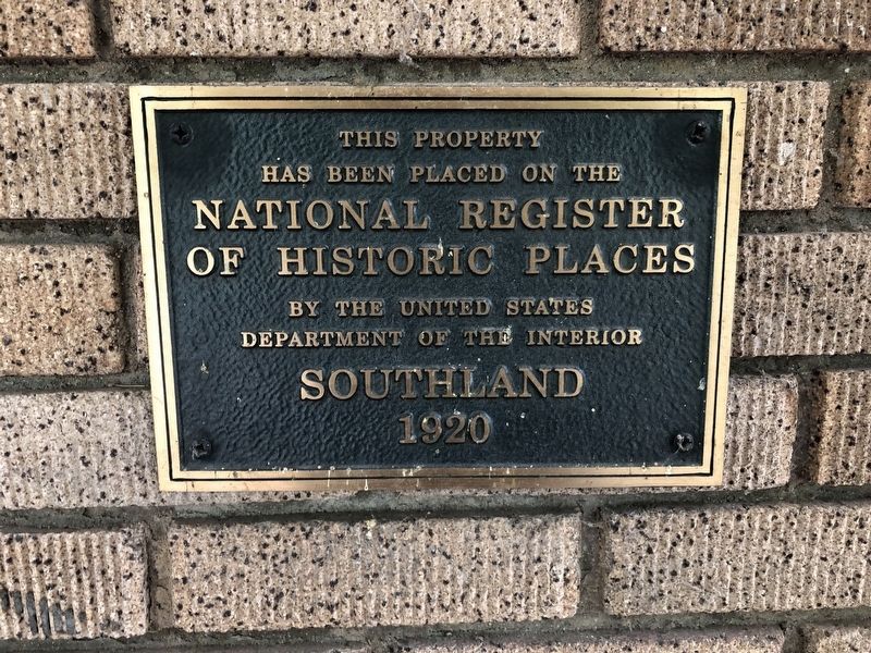 Southland Marker image. Click for full size.