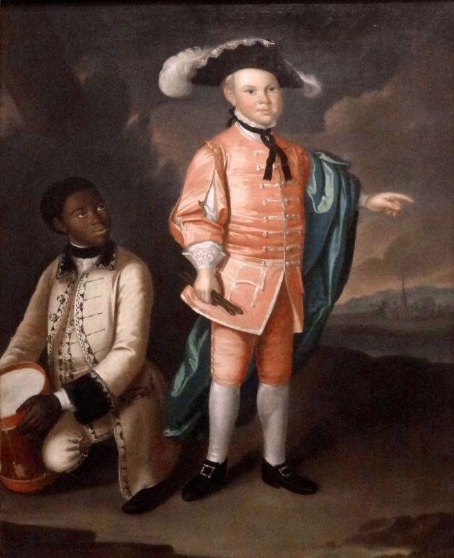 Charles Calvert and His Slave, 1761. Click for full size. Charles Calvert and His Slave, 1761 image. Click for full size.