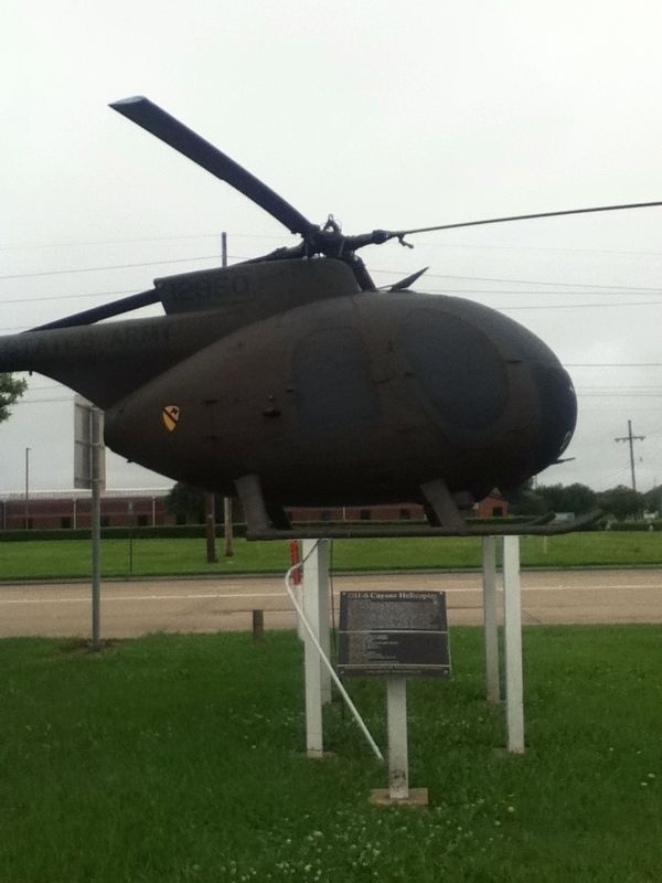 OH-6 Cayuse Helicopter Marker image. Click for full size.
