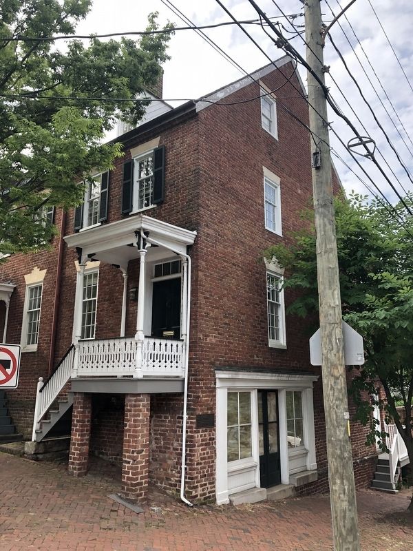 The John Adams Double House. Click for full size. The John Adams Double House image. Click for full size.
