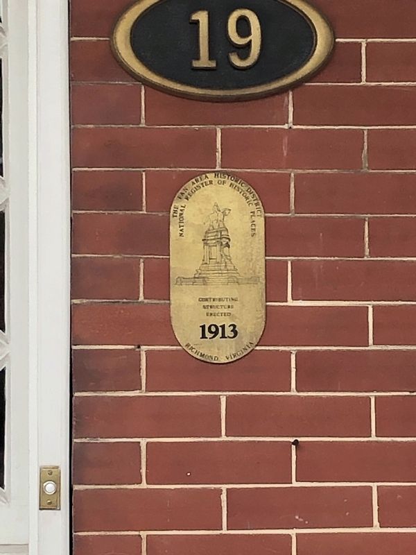 19 North Arthur Ashe Boulevard Marker image. Click for full size.