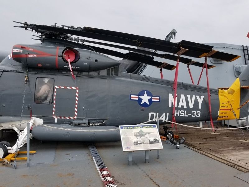 USS New Jersey Aircraft Marker. Click for full size. USS New Jersey Aircraft Marker image. Click for full size.