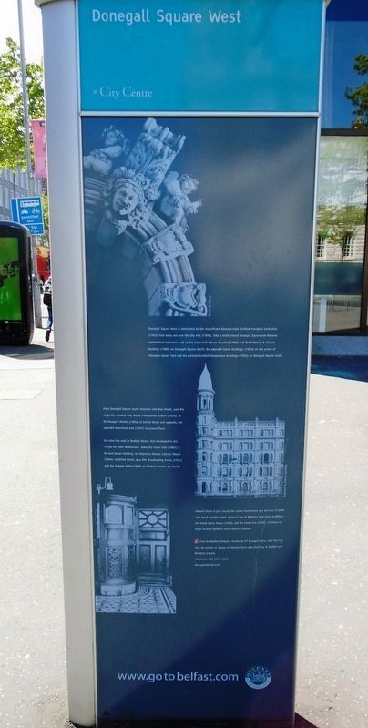 Donegall Square West Marker image. Click for full size.