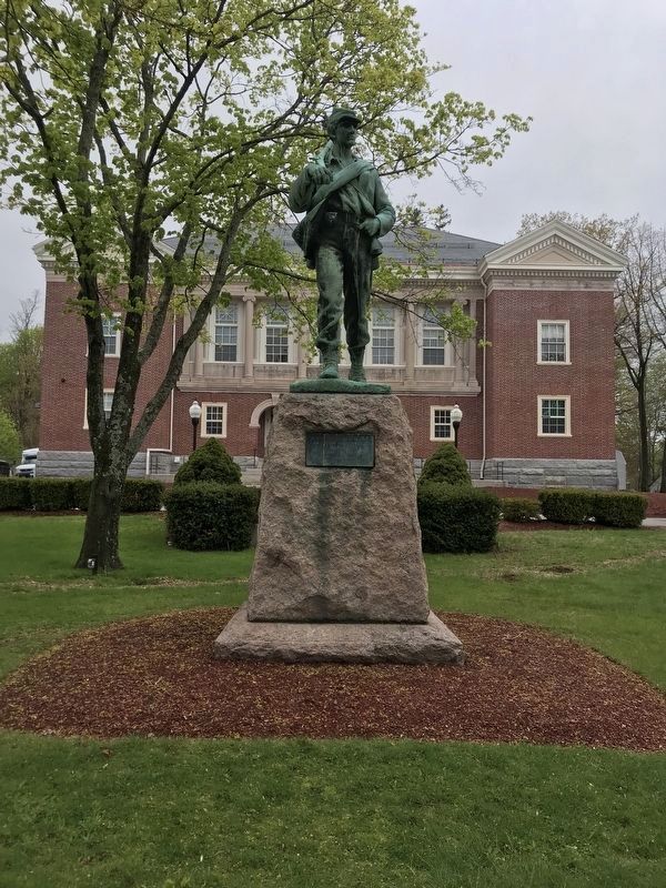 Ashburnham Civil War Monument. Click for full size. Ashburnham Civil War Monument image. Click for full size.