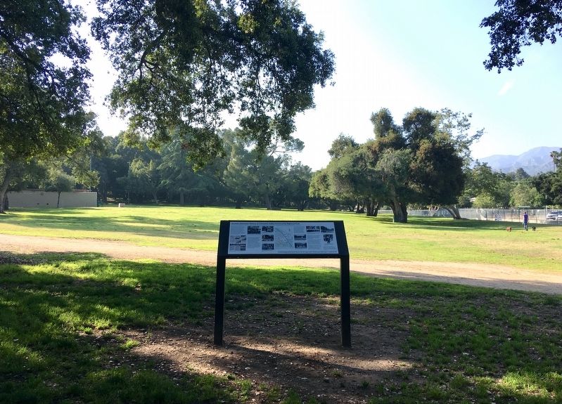 Crescenta Valley Park and Marker image. Click for full size.