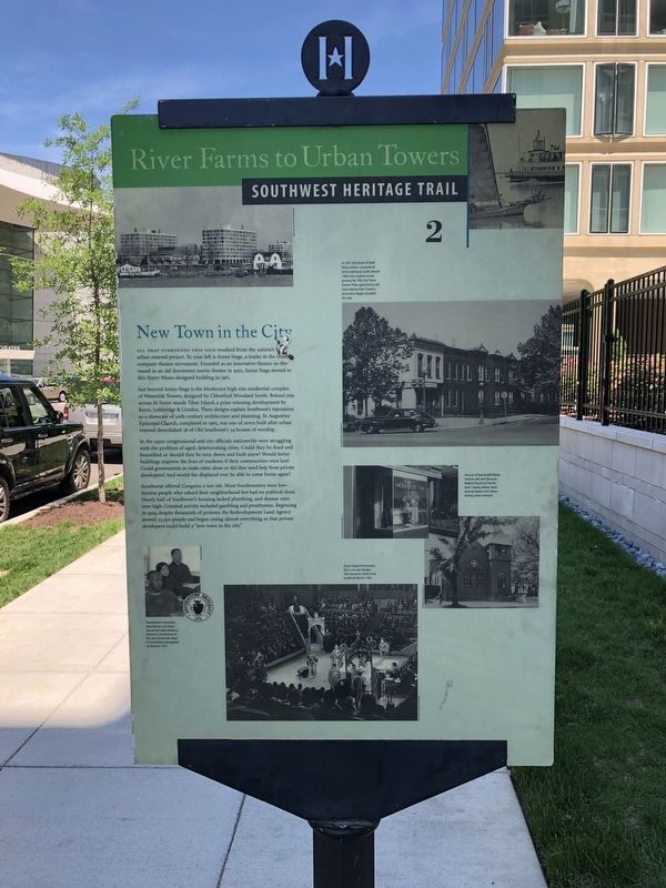 New Town in the City Marker. Click for full size. New Town in the City Marker image. Click for full size.