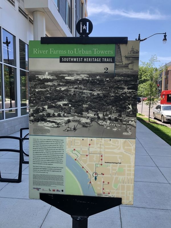 Reverse of New Town in the City Marker. Click for full size. Reverse of New Town in the City Marker image. Click for full size.