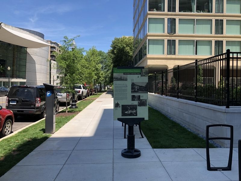 New Town in the City Marker. Click for full size. New Town in the City Marker image. Click for full size.