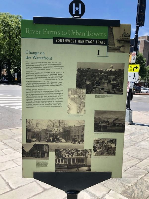 Change on the Waterfront Marker. Click for full size. Change on the Waterfront Marker image. Click for full size.