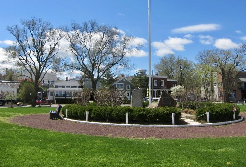 Sag Harbor Korean and Vietnam Wars Memorial - wide view. Click for full size. Sag Harbor Korean and Vietnam Wars Memorial - wide view image. Click for full size.