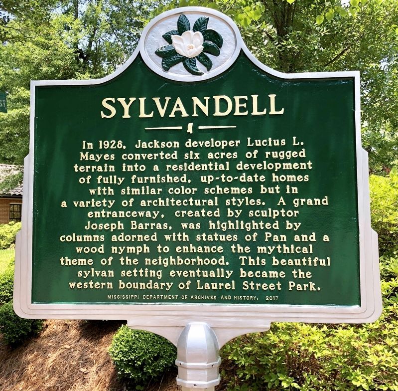 Sylvandell Marker. Click for full size. Sylvandell Marker image. Click for full size.