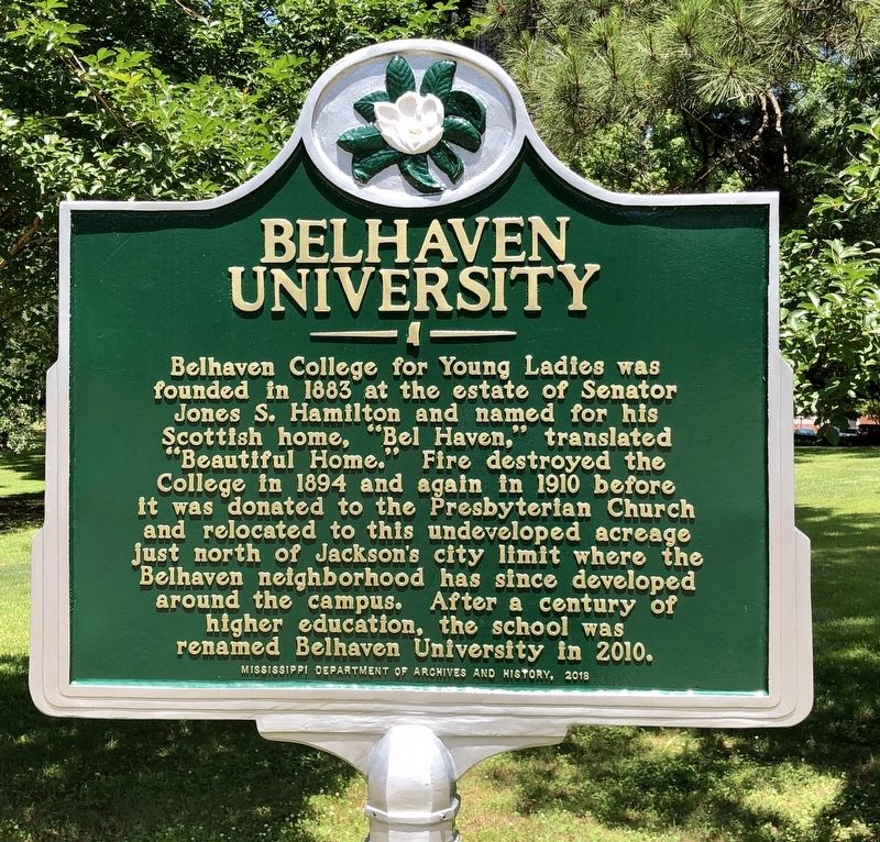 Belhaven University Marker image. Click for full size.