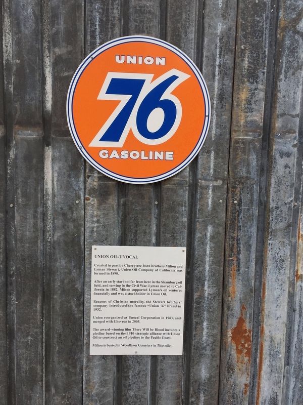 Union 76 Gasoline Marker image. Click for full size.