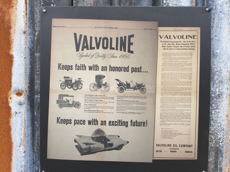 Valvoline Marker image. Click for full size.