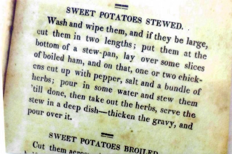 Sweet Potatoes Stewed image. Click for full size.