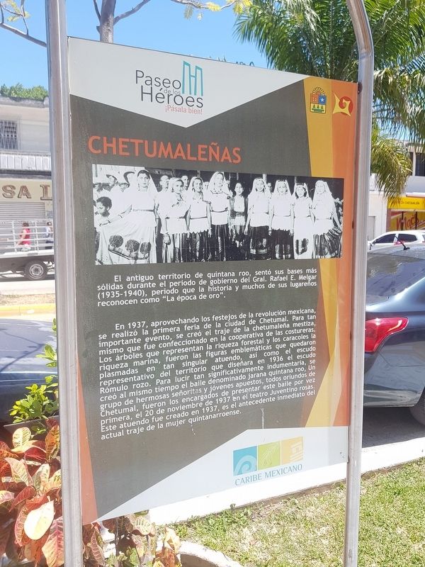 Chetumaleñas Marker image. Click for full size.