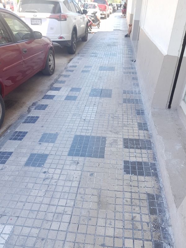 Remnants of Chetumal's Sidewalks image. Click for full size.