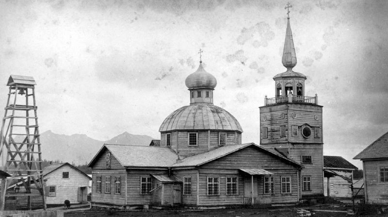 Cathedral of St. Michael the Archangel c1886. Click for full size. Cathedral of St. Michael the Archangel c1886 image. Click for full size.
