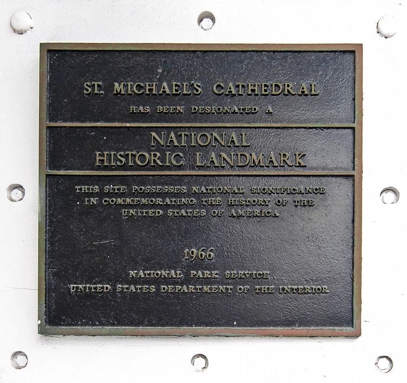 National Historic Landmark plaque image. Click for more information.