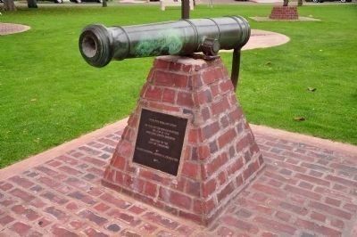 Donated Grapeshooter to City of Coronado, California by Major General H. Pendleton image. Click for full size.